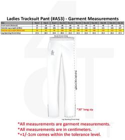 Ladies-Trackpant-sizes